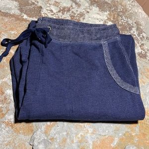 XL Kenneth Cole Reaction joggers lounge pants soft comfy cosy with pockets blue